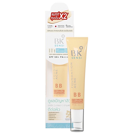 BK Mask Sensi Foundation Acne BB SPF50+ PA++++ 35 g 